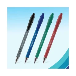 Boligrafo marca Papermate Flexgrip negro 0,4 mm