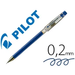 Boligrafo marca Pilot punta aguja 0,2 mm g-tec-c4 azul