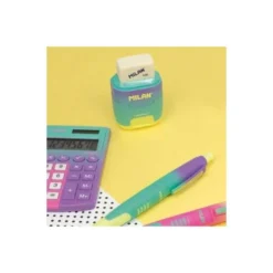 BOLIGRAFO MILAN COMPACT SUNSET RETRACTIL TINTA AZUL PUNTA 1 MM COLORES SURTIDOS 