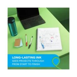BOLIGRAFO PAPER MATE KILOMETRICO PUNTA 1 MM PLASTICO RECICLADO 80% COLOR NEGRO