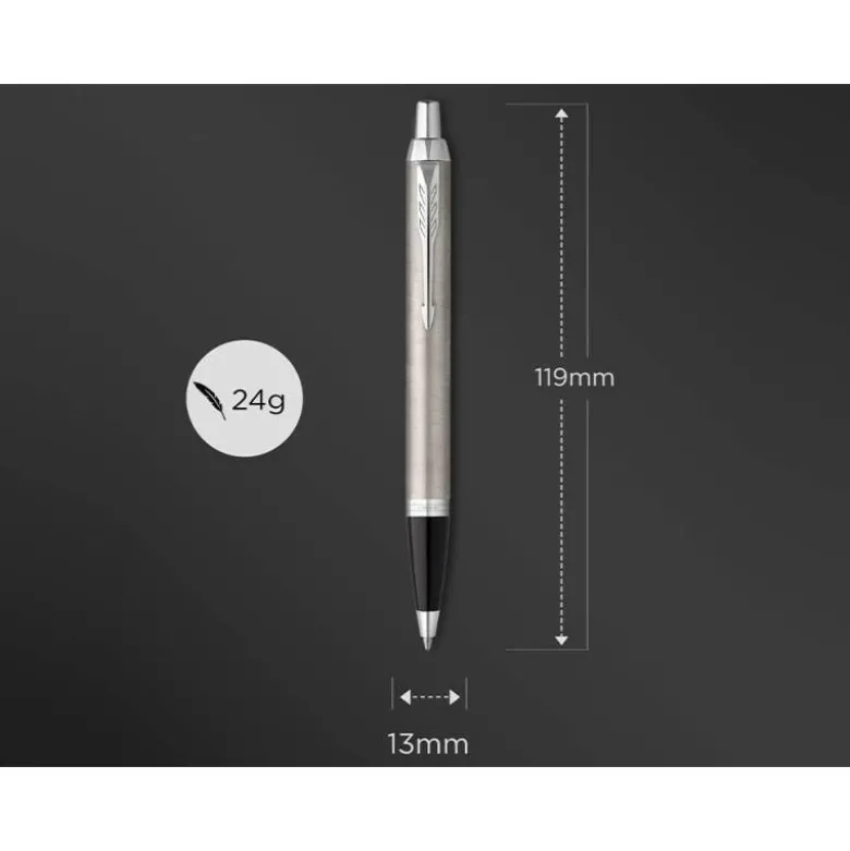 BOLIGRAFO PARKER IM ESSENTIAL ACERO CT