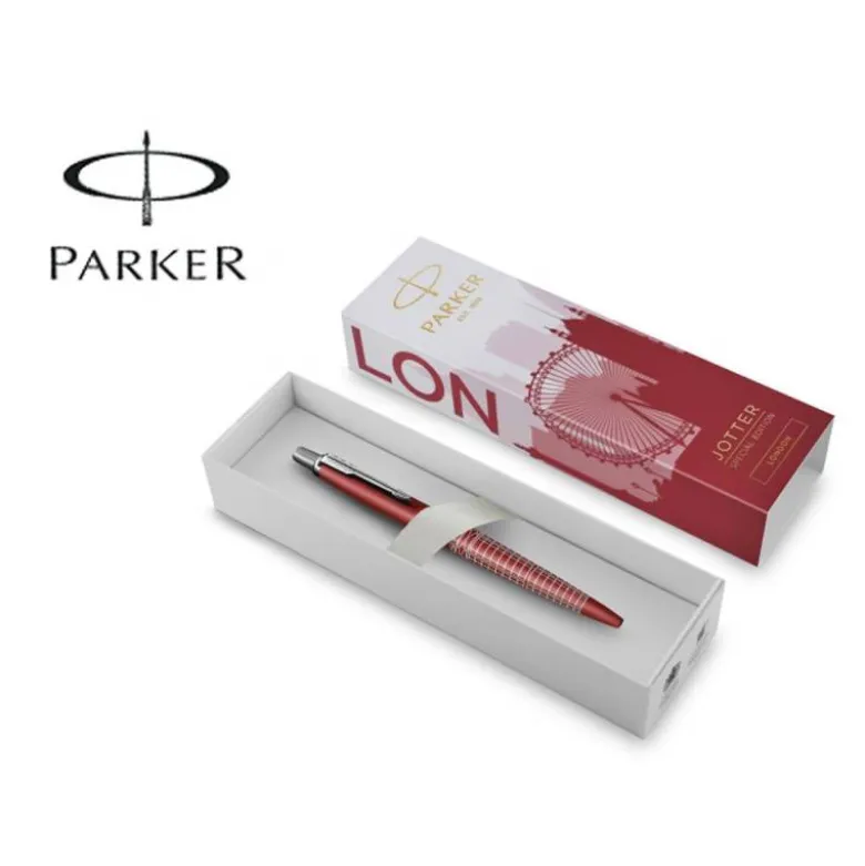 BOLIGRAFO PARKER JOTTER EDICION ESPECIAL GLOBAL ICONOS LONDRES ROJO