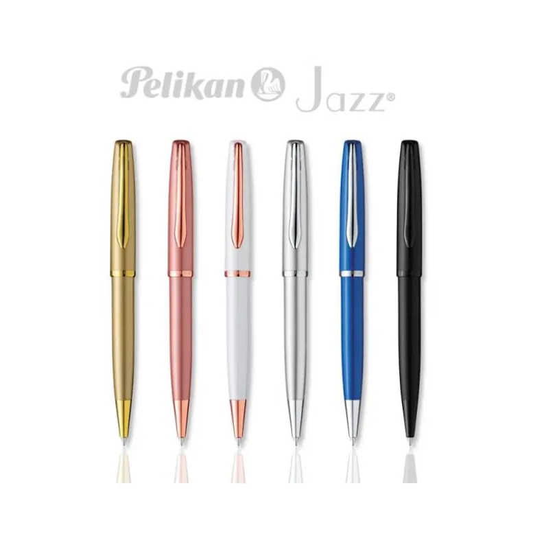 BOLIGRAFO PELIKAN JAZZ NOBLE ELEGANCE EXPOSITOR DE 12 UNIDADES COLORES SURTIDOS