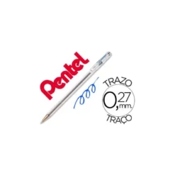 Boligrafo Pentel BK-77 color azul 0,27 mm