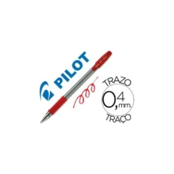 Boligrafo Pilot BPS-GP Rojo 0,4 mm