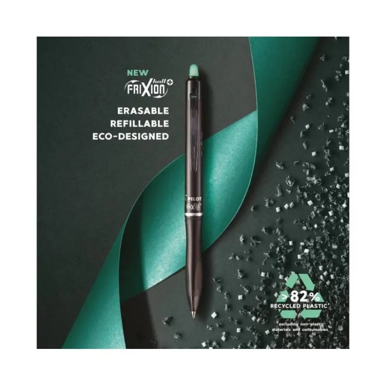 BOLIGRAFO PILOT FRIXION BALL PLUS BORRABLE 0,7 MM PUNTA MEDIA NEGRO