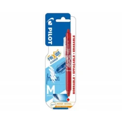 BOLIGRAFO PILOT FRIXION CLICKER BORRABLE 0,7 MM PUNTA MEDIA ROJO EN BLISTER