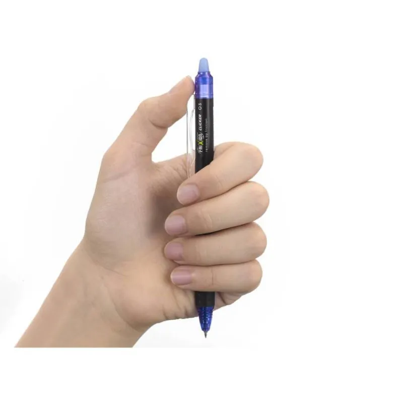 BOLIGRAFO PILOT FRIXION POINT CLICKER BORRABLE 0,5 MM AZUL