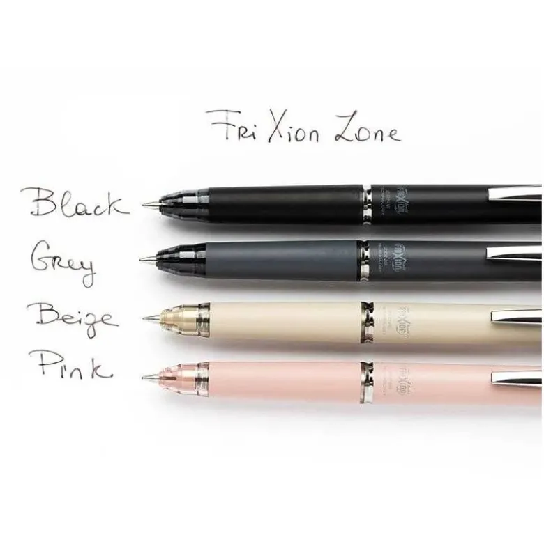 BOLIGRAFO PILOT FRIXION ZONE BORRABLE 0,7 MM PUNTA MEDIA GRIS