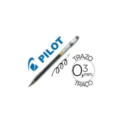 Boligrafo Pilot G-1 Negro 0,3 mm