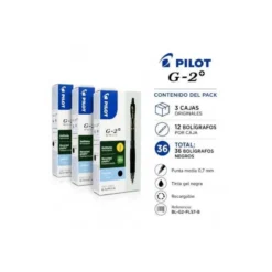 Boligrafo Pilot G-2 Negro 0,4 mm
