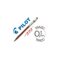Boligrafo Pilot G-1 Rojo 0,3 mm