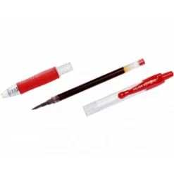 BOLIGRAFO PILOT G-2 ROJO TINTA GEL RETRACTIL SUJECION DE CAUCHO EN BLISTER