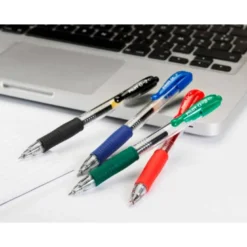 BOLIGRAFO PILOT G-2 ROJO TINTA GEL RETRACTIL SUJECION DE CAUCHO EN BLISTER