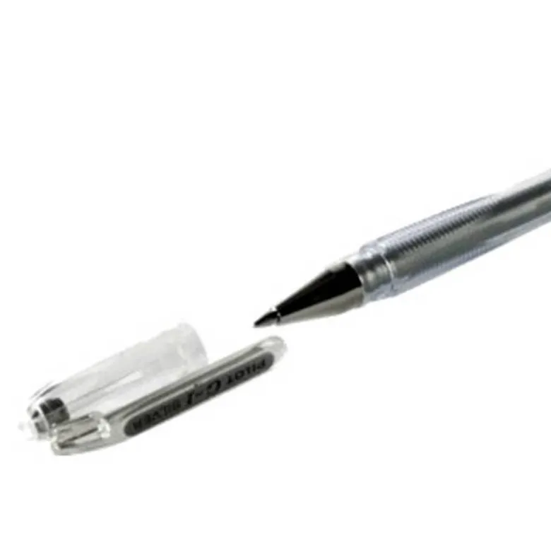 BOLIGRAFO PILOT G1 TINTA GEL PLATA