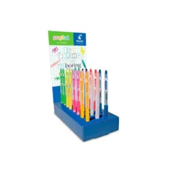BOLIGRAFO PILOT POP LOL TINTA GEL RETRACTIL CLASSIC 0,7 MM EXPOSITOR DE 24 UNIDADES COLORES SURTIDOS