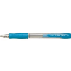 Boligrafo Pilot Super Grip Celeste tinta azul 0,4 mm