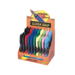 BOLIGRAFO PILOT SUPER GRIP EXPOSITOR DE 60 UNIDADES