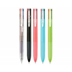 BOLIGRAFO PILOT SUPERGRIP G 4 COLORES RETRACTIL SUJECION DE CAUCHO TINTA BASE DE ACEITE CUERPO COLOR NEGRO