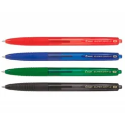 Boligrafo Pilot Super Grip G Negro 0,4 mm retráctil