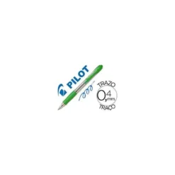 Boligrafo Pilot Super Grip Verde claro tinta azul 0,4 mm
