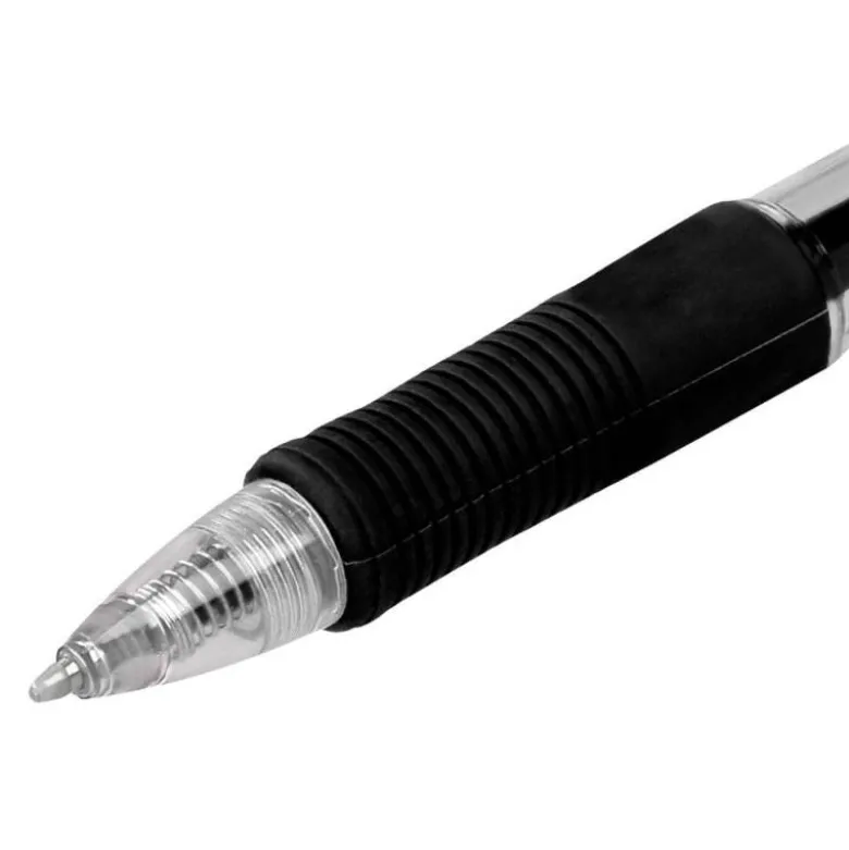 BOLIGRAFO Q-CONNECT SIGMA RETRACTIL 0,5 MM COLOR NEGRO