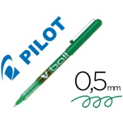 Boligrafo roller Pilot V-Ball 0,3 mm Verde