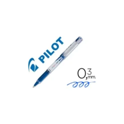 Boligrafo roller Pilot V-Ball Grip Trazo 0,3mm Azul