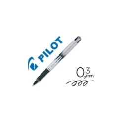 Boligrafo roller Pilot V-Ball Grip Trazo 0,3 mm Negro
