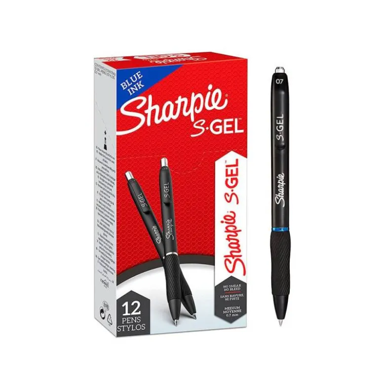 BOLIGRAFO SHARPIE RETRACTIL TINTA GEL PUNTA 0,7 MM COLOR AZUL