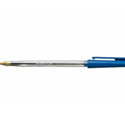 Boligrafo staedtler stick azul con capuchon