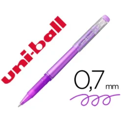 BOLIGRAFO UNI-BALL UF-22 ROLLER 0,7 MM COLOR VIOLETA
