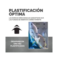 Bolsa de plastificar Fellowes Din A4 125 micras con brillo 25 unidades