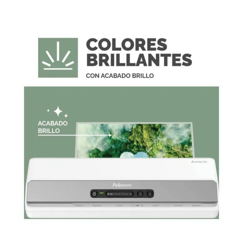 BOLSA DE PLASTIFICAR FELLOWES RECICLADAS BRILLO DIN A3 80 MC PACK DE 100 UNIDADES