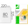 Bolsa de plastificar Q-Connect Folio 80 Micras