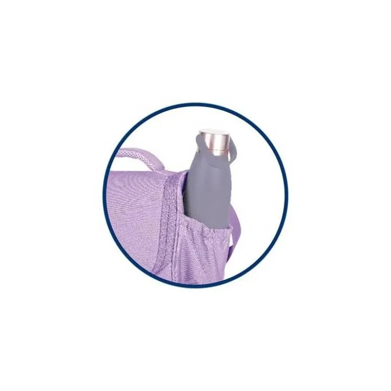 BOLSA ISOTERMICA OXFORD B-FOODIE RPET COLOR LAVANDA 220X250X160 MM