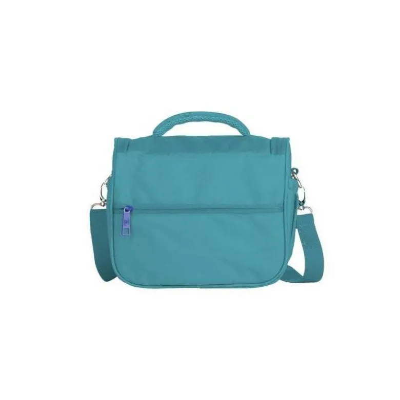 BOLSA ISOTERMICA OXFORD B-FOODIE RPET COLOR VERDE AQUA 220X250X160 MM