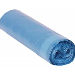 Bolsa basura domestica azul 52x60cm galga 70 rollo de 20 unidades
