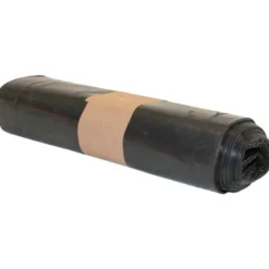 Bolsa basura industrial biznaga negra 85x105cm galga 120 rollo 10 unidades