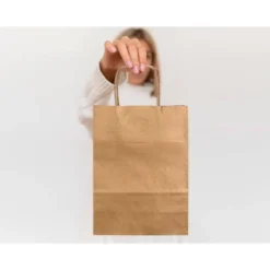 Bolsa Kraft Q-connect Natural de 240x100x310 mm