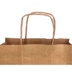 Bolsa Kraft Q-connect Natural Asa retorcida de 270x120x360 mm