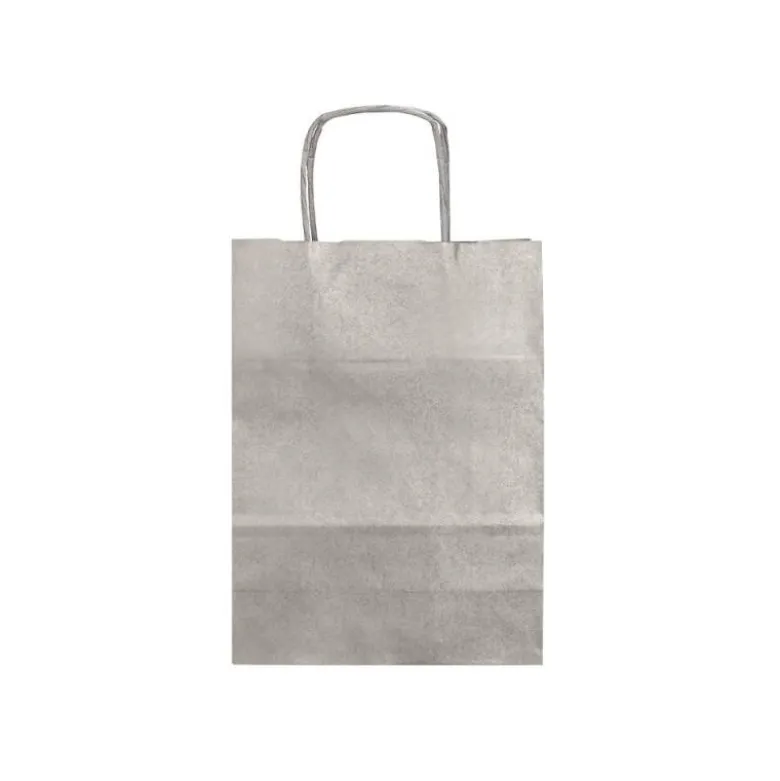 Bolsa Kraft Q-connect Plata de 240x100x310 mm