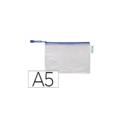 Bolsa multiusos A5 plastico impermeable y ultrarresistente
