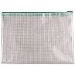 Bolsa multiusos Q-Connect A4 de plastico impermeable y ultrarresistente Verde