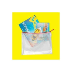 BOLSA MULTIUSOS TARIFOLD ZIPPER CON CREMALLERA DIN A3 PACK DE 8 UNIDADES COLORES SURTIDOS