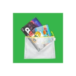 BOLSA MULTIUSOS TARIFOLD ZIPPER CON CREMALLERA DIN A3 PACK DE 8 UNIDADES COLORES SURTIDOS