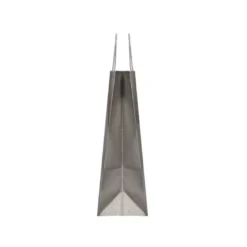 BOLSA PAPEL Q-CONNECT KRAFT PLATA XS CON ASA RETORCIDA 180X240X80 MM