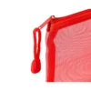 BOLSA ZIPPER BAG LIDERPAPEL POLIESTER TRANSPIRABLE MULTIUSOS TICKET 230X115 MM ROJO