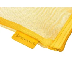 BOLSA ZIPPER BAG LIDERPAPEL POLIESTER TRANSPIRABLE MULTIUSOS DIN A4 AMARILLO