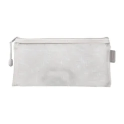 BOLSA ZIPPER BAG LIDERPAPEL POLIESTER TRANSPIRABLE MULTIUSOS TICKET 230X115 MM BLANCO